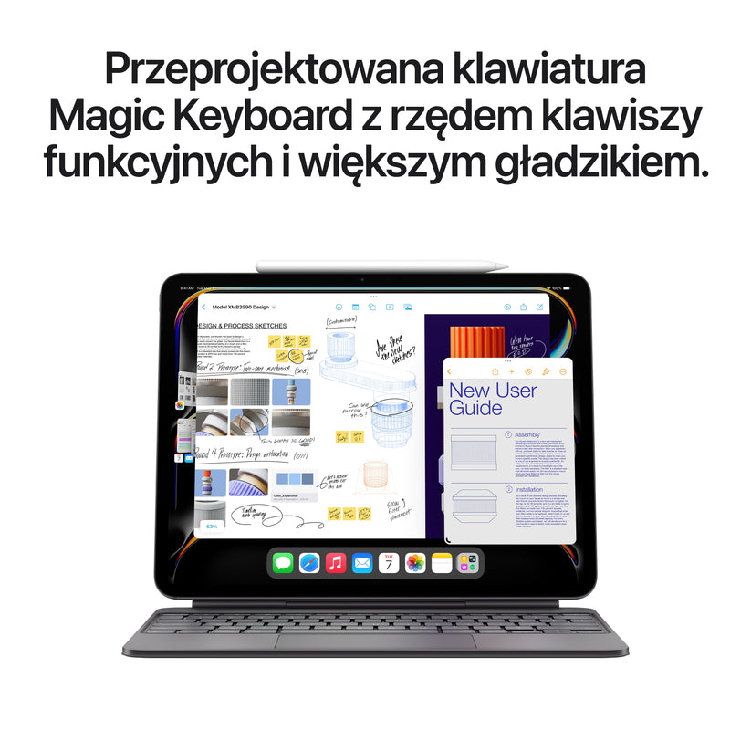 Apple iPad Pro 11'' M4 2TB Wi-Fi ze szkłem nanostrukturalnym - srebrny 2024