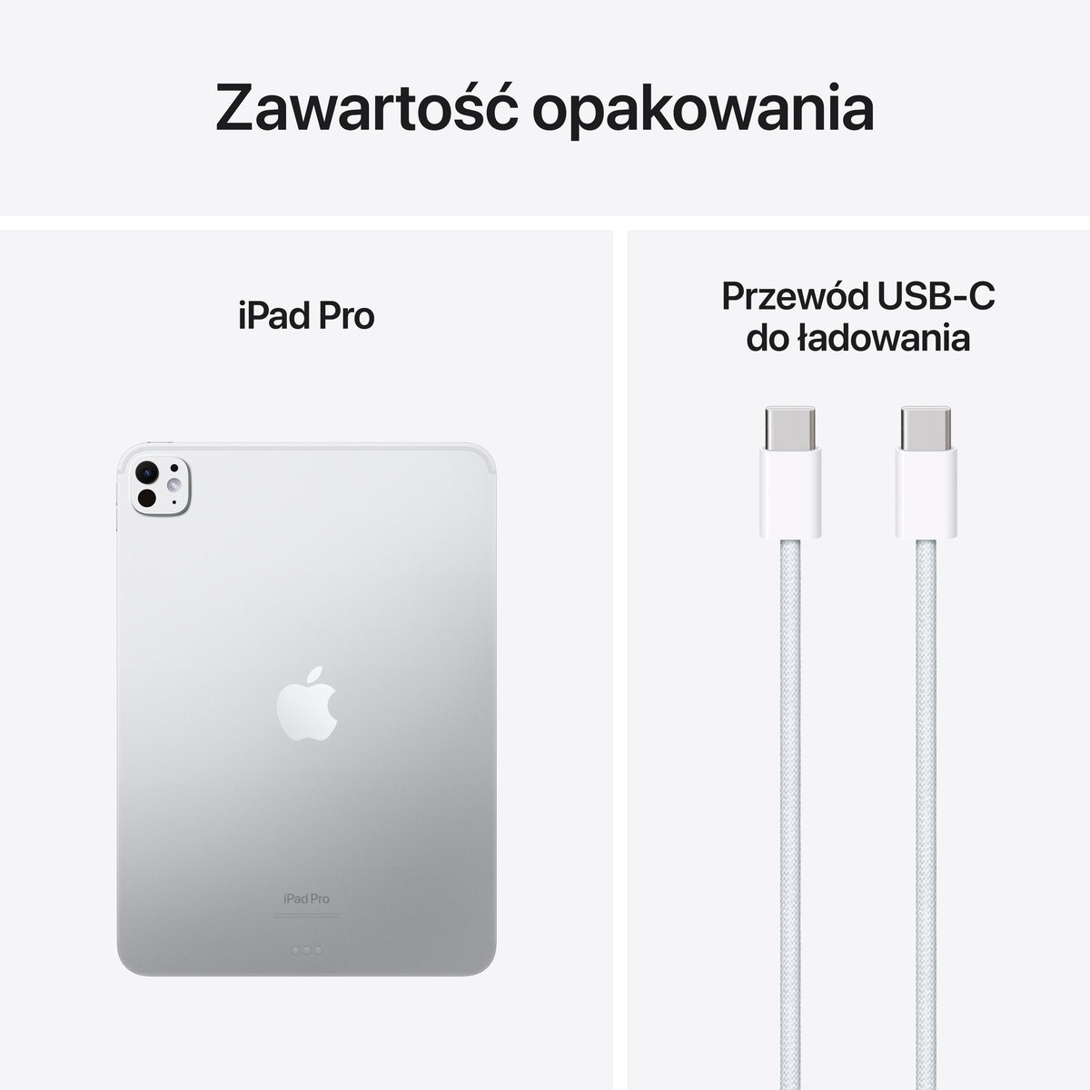 Apple iPad Pro 11'' M4 2TB Wi-Fi ze szkłem nanostrukturalnym - srebrny 2024