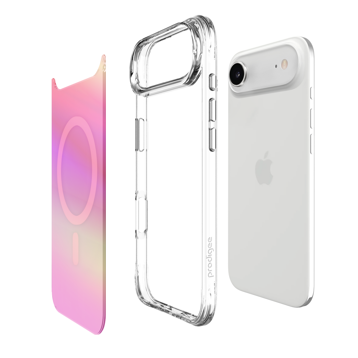 Prodigee Glow - etui z Magsafe do iPhone Air iridescent