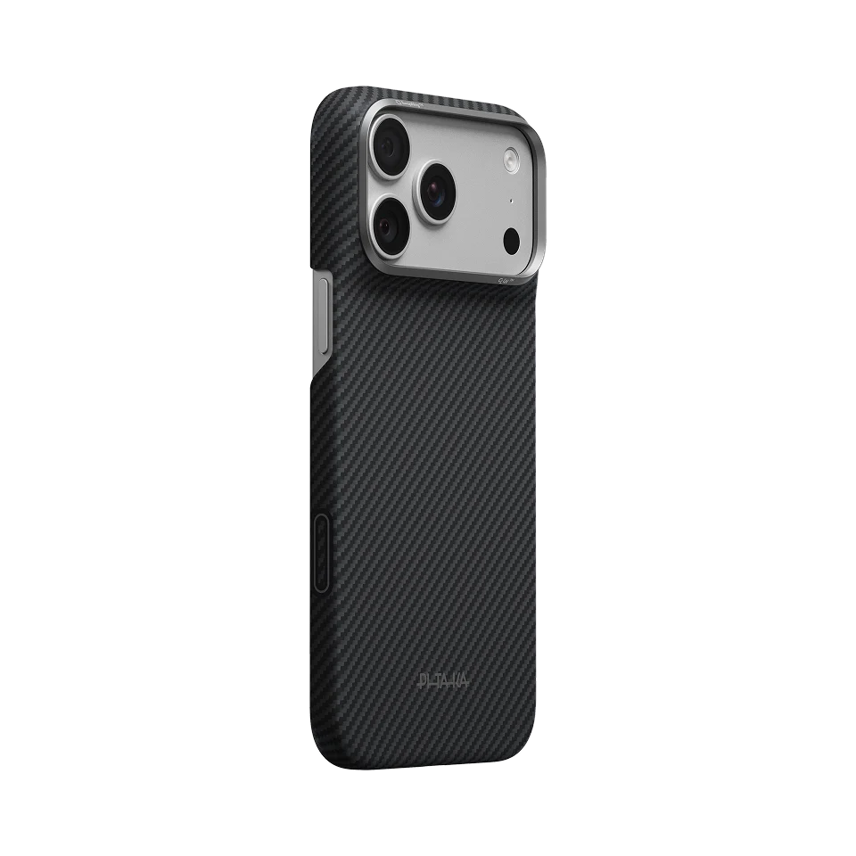 Pitaka Edge Case - etui MagSafe do iPhone 18 Pro Max / 17 Pro Max czarny/szary