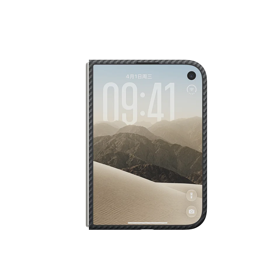 Pitaka Edge Case - etui MagSafe do iPhone Duo czarny/szary