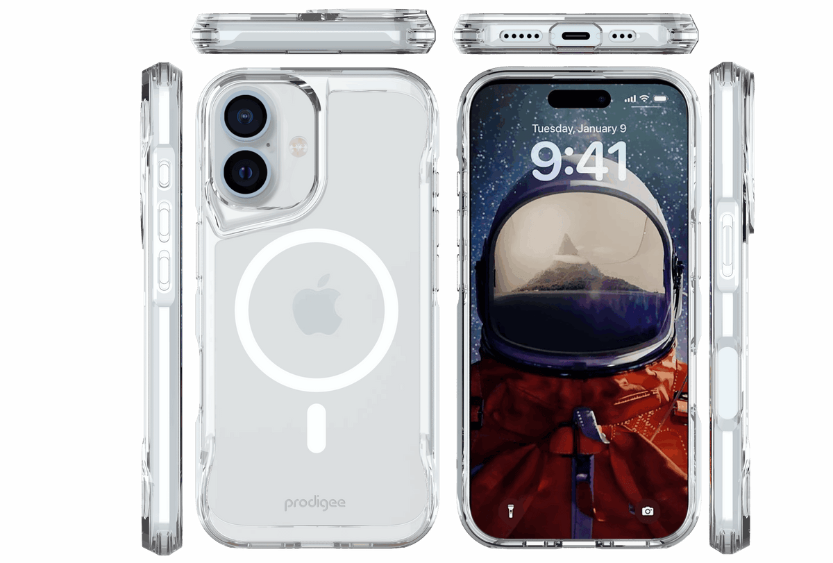 Prodigee SuperHero - etui z MagSafe do iPhone 17 clear