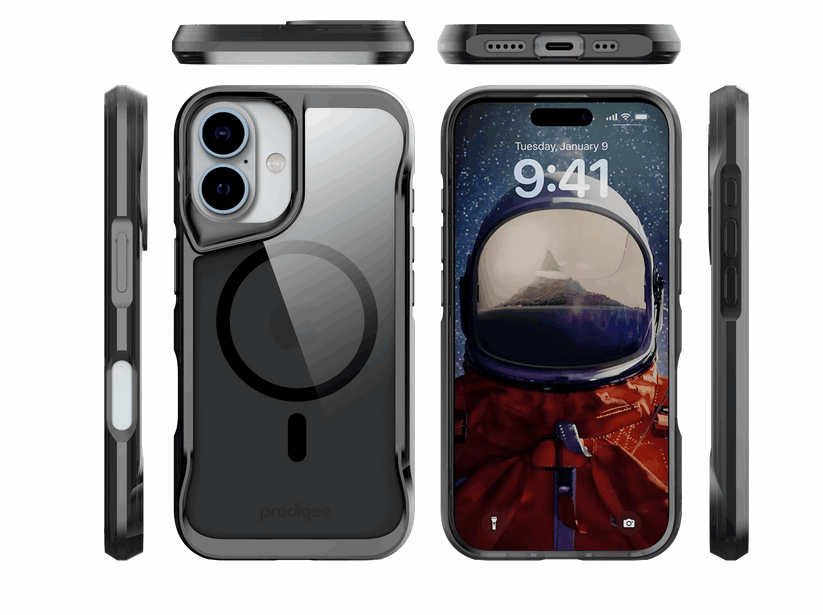 Prodigee SuperHero - etui z MagSafe do iPhone 17 smoke