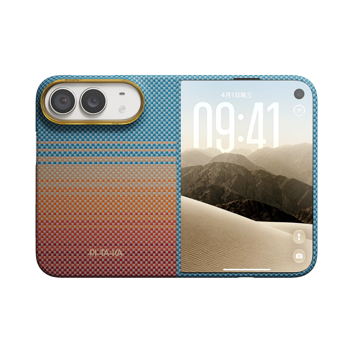 Pitaka Edge Case - etui MagSafe do iPhone Duo sunset california dream