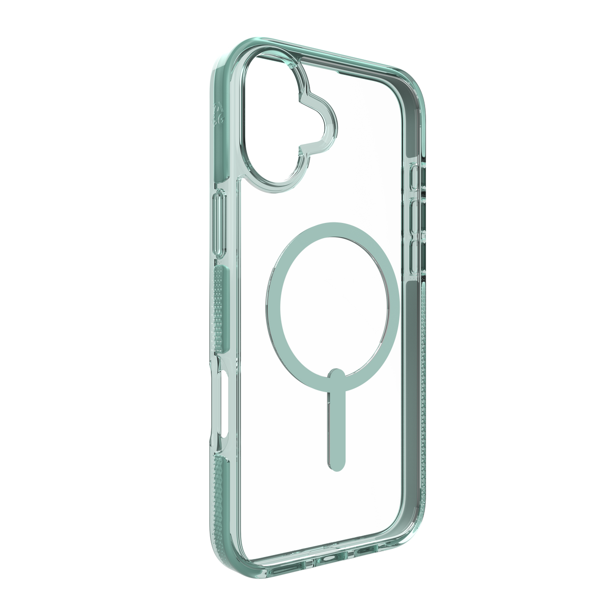 ZAGG Santa Cruz Snap - etui do iPhone 16 Plus przeźroczyste zielone