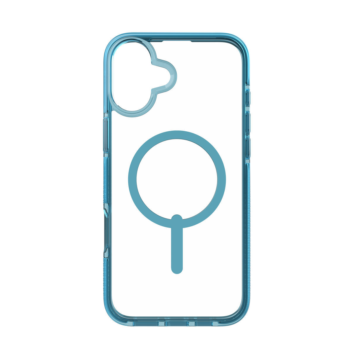 ZAGG Santa Cruz Snap - etui do iPhone 16 Plus przeźroczyste niebieskie