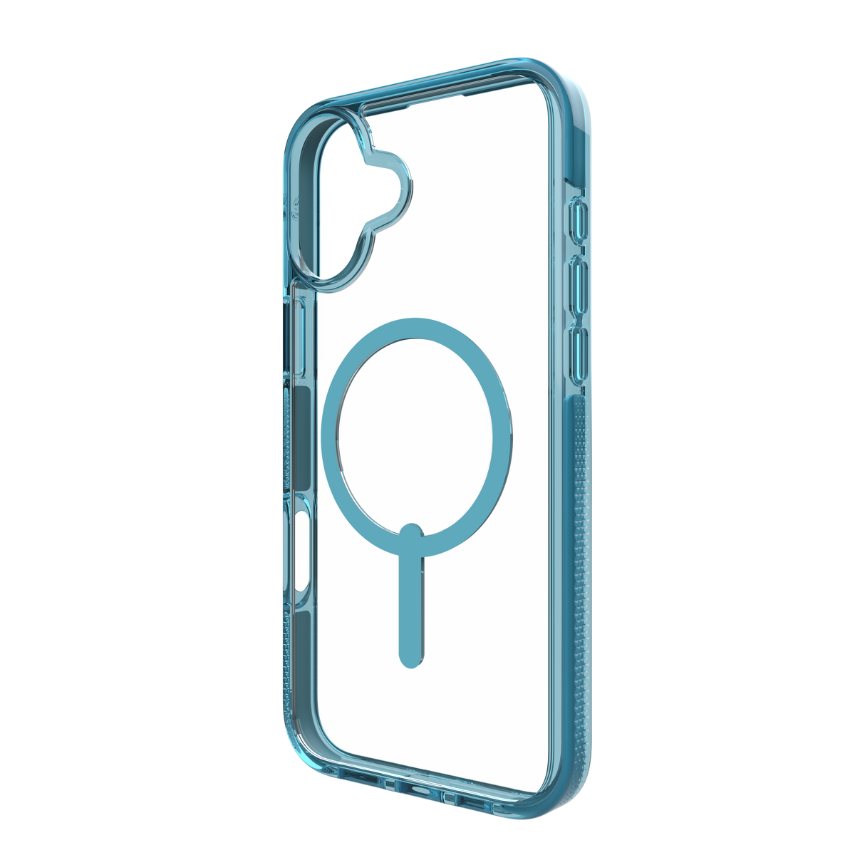 ZAGG Santa Cruz Snap - etui do iPhone 16 Plus przeźroczyste niebieskie