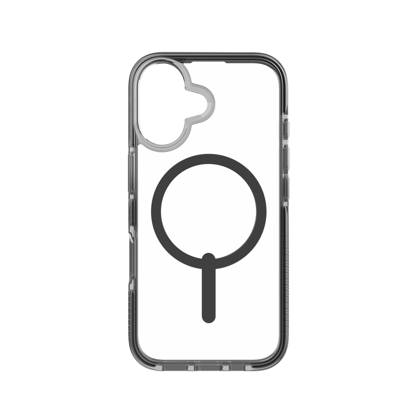 ZAGG Santa Cruz Snap - etui do iPhone 16 przeźroczyste czarne
