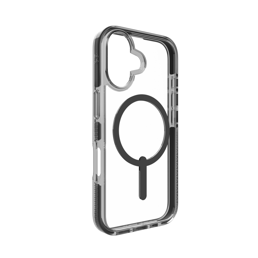 ZAGG Santa Cruz Snap - etui do iPhone 16 przeźroczyste czarne
