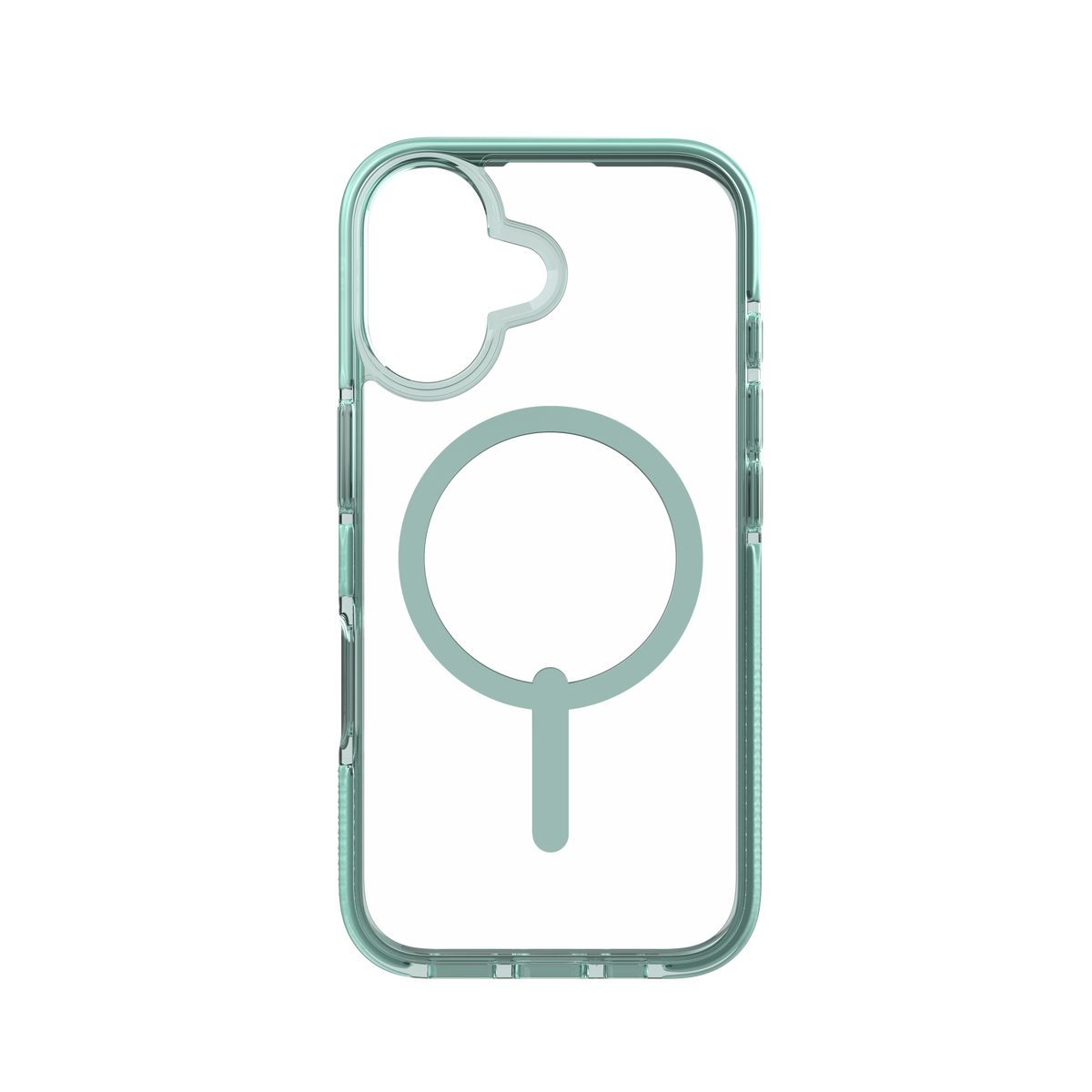 ZAGG Santa Cruz Snap - etui do iPhone 16 przeźroczyste zielone