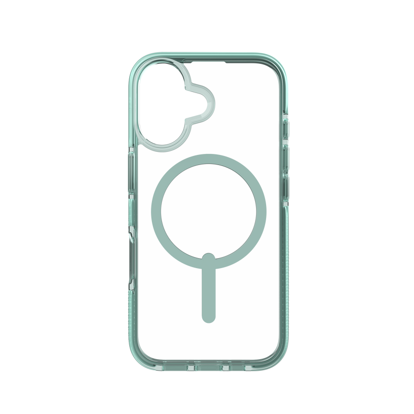 ZAGG Santa Cruz Snap - etui do iPhone 16 przeźroczyste zielone