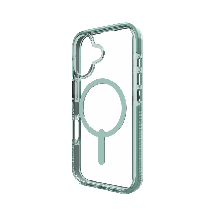 ZAGG Santa Cruz Snap - etui do iPhone 16 przeźroczyste zielone