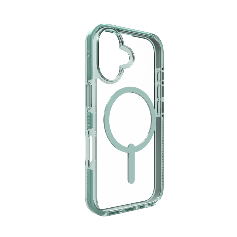 ZAGG Santa Cruz Snap - etui do iPhone 16 przeźroczyste zielone