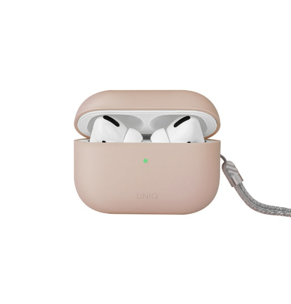 UNIQ Lino - etui silikonowe do AirPods Pro 2 różowe