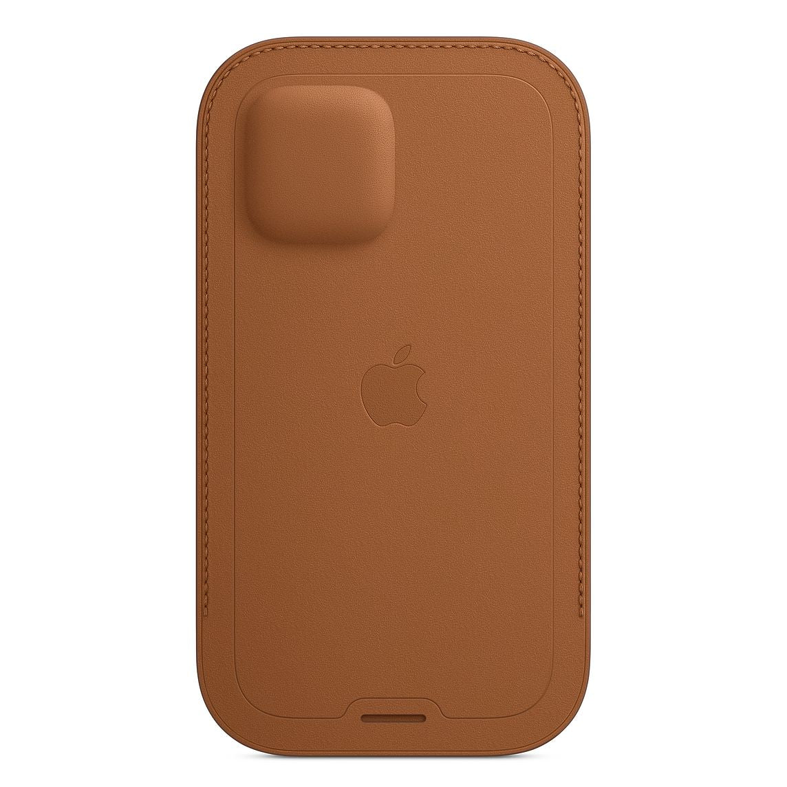 Apple Skórzany futerał z MagSafe do iPhone’a 12 | 12 Pro – naturalny brąz