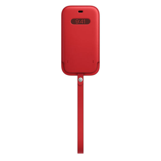 Apple Skórzany futerał z MagSafe do iPhone’a 12 | 12 Pro – (PRODUCT)RED