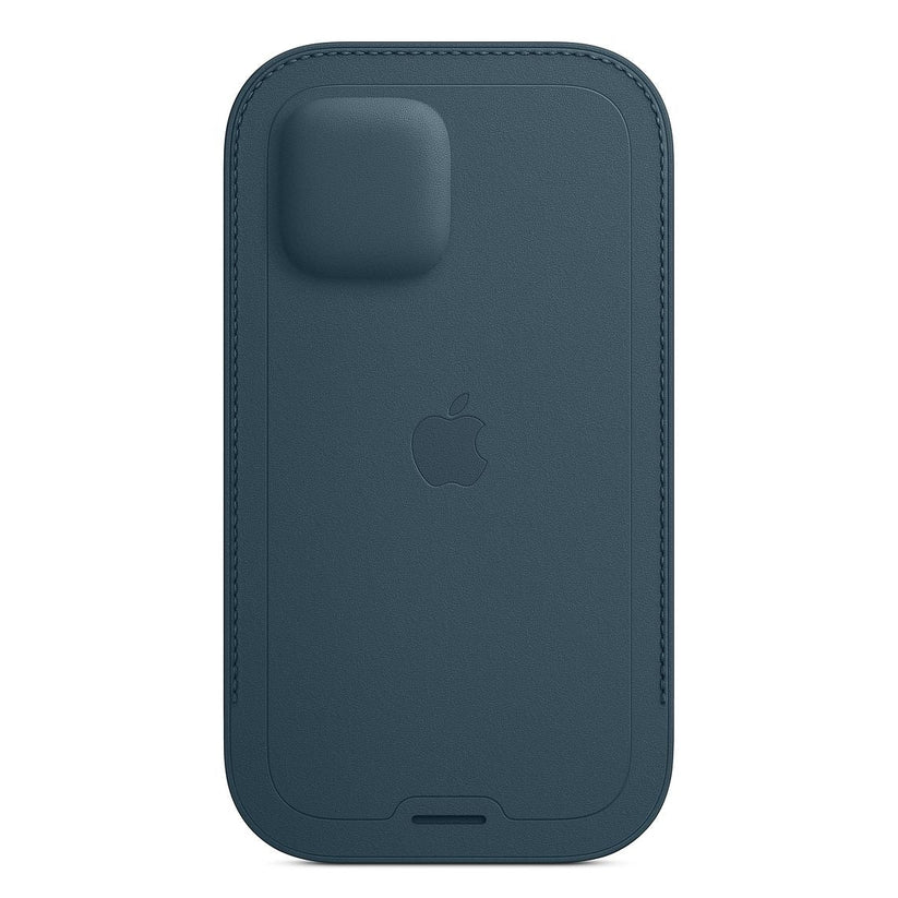 Apple Skórzany futerał z MagSafe do iPhone’a 12 | 12 Pro – bałtycki błękit