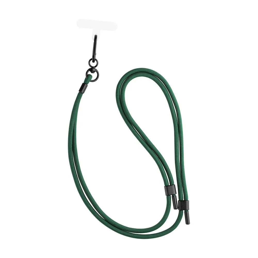 FIXED Universal Lanyard for Mobile Phones - uniwersalna smycz do telefonu zielona