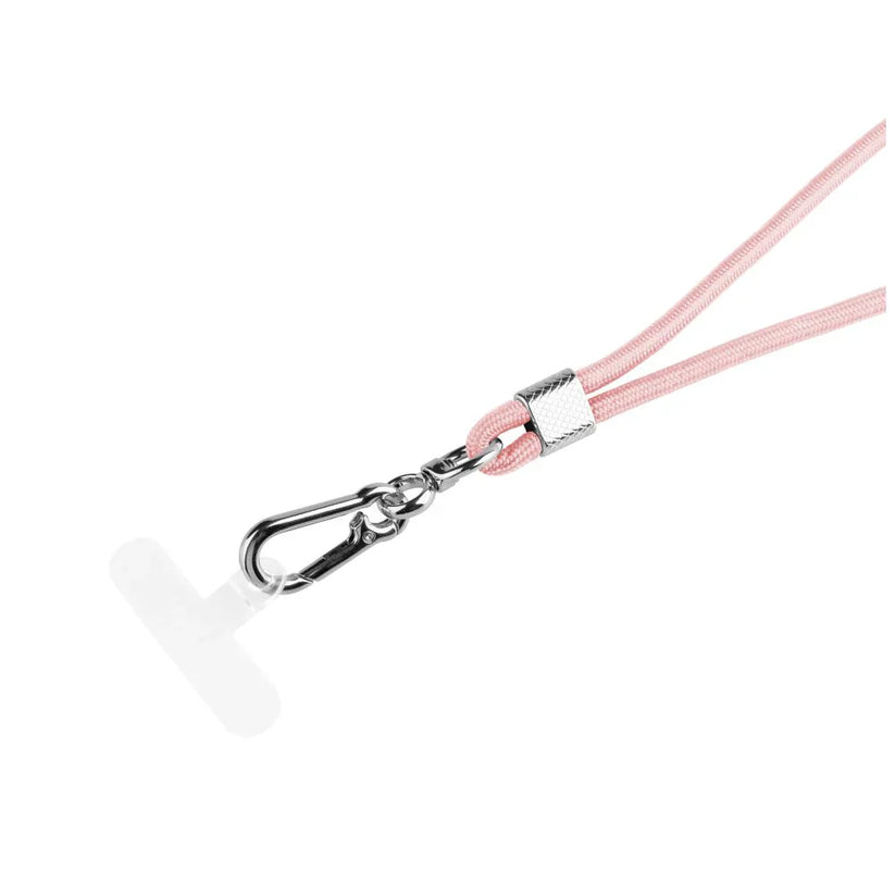 FIXED Universal Lanyard for Mobile Phones - uniwersalna smycz do telefonu różowa