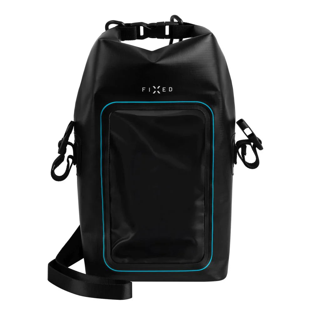 Torba wodoodporna FIXED Float Bag - torba wodoodporna o pojemności 3l przeźroczysta czarna