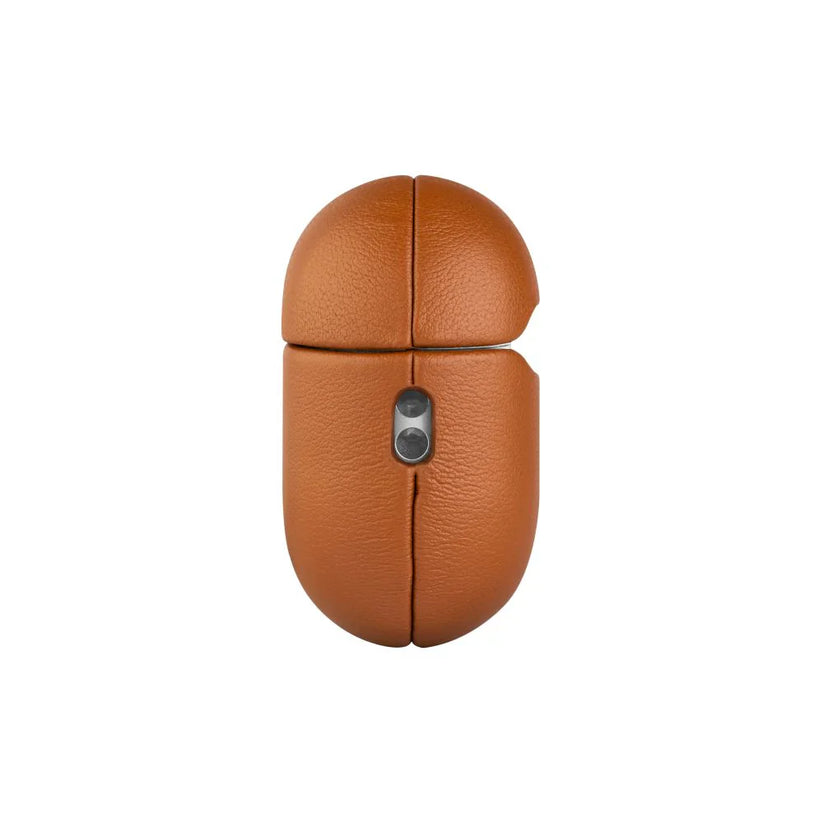 FIXED PodsLeather with MagSafe - etui kompatybilne z MagSafe do AirPods Pro 2 Pro 2 USB-C brązowe