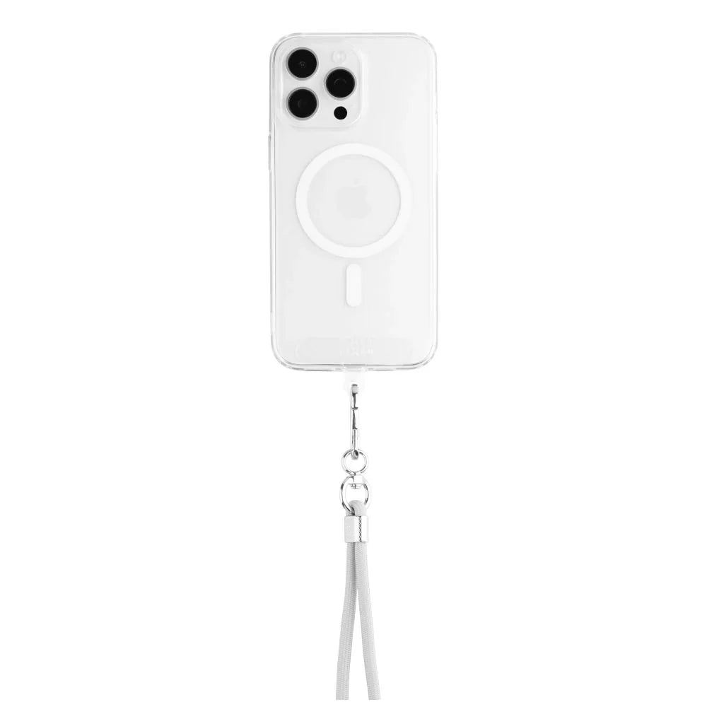 FIXED Universal Lanyard for Mobile Phones - uniwersalna smycz do telefonu szara