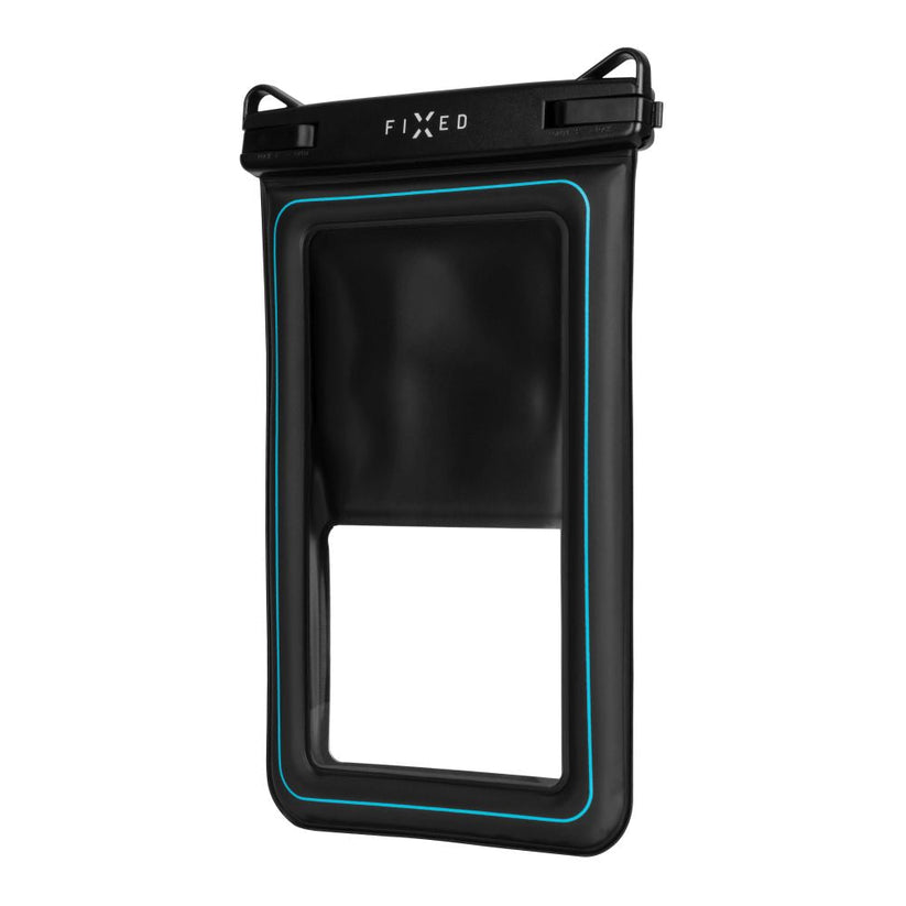 Etui wodoszczelne FIXED Float Max do iPhone przeźroczyste czarne