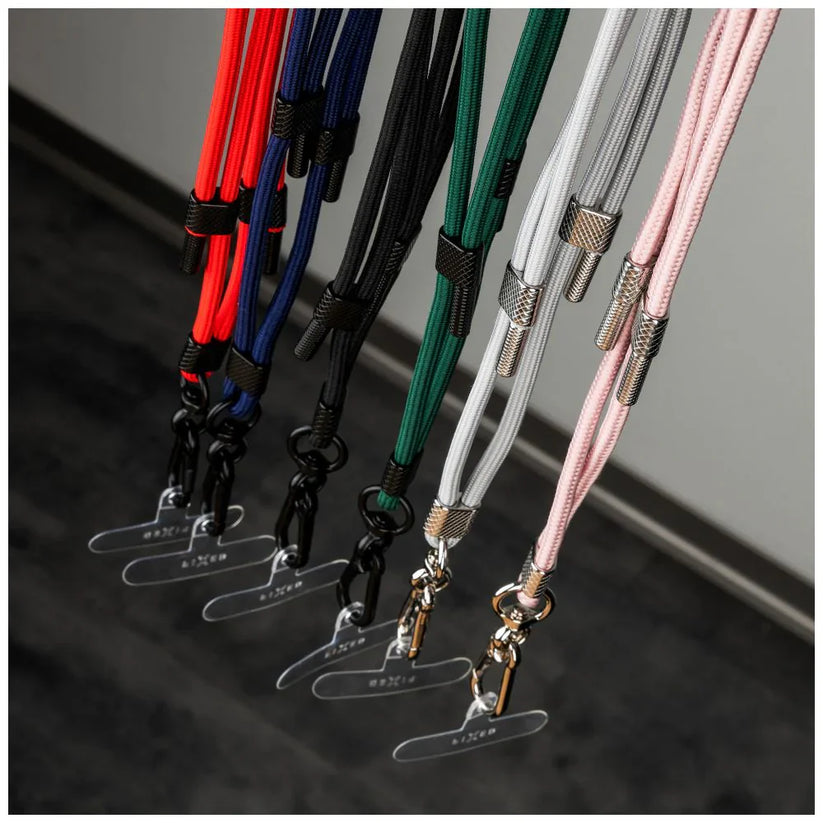 FIXED Universal Lanyard for Mobile Phones - uniwersalna smycz do telefonu czerwona