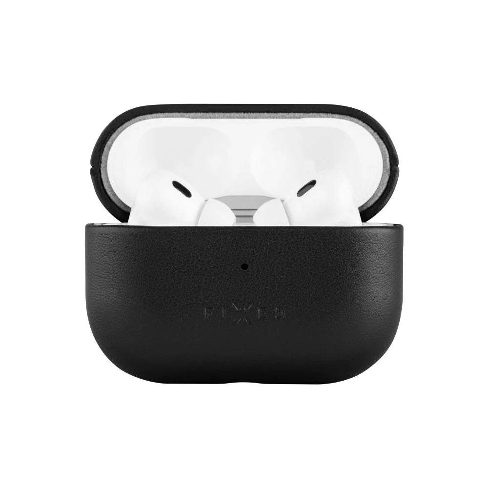 FIXED PodsLeather with MagSafe - etui kompatybilne z MagSafe do AirPods Pro 2 Pro 2 USB-C czarne