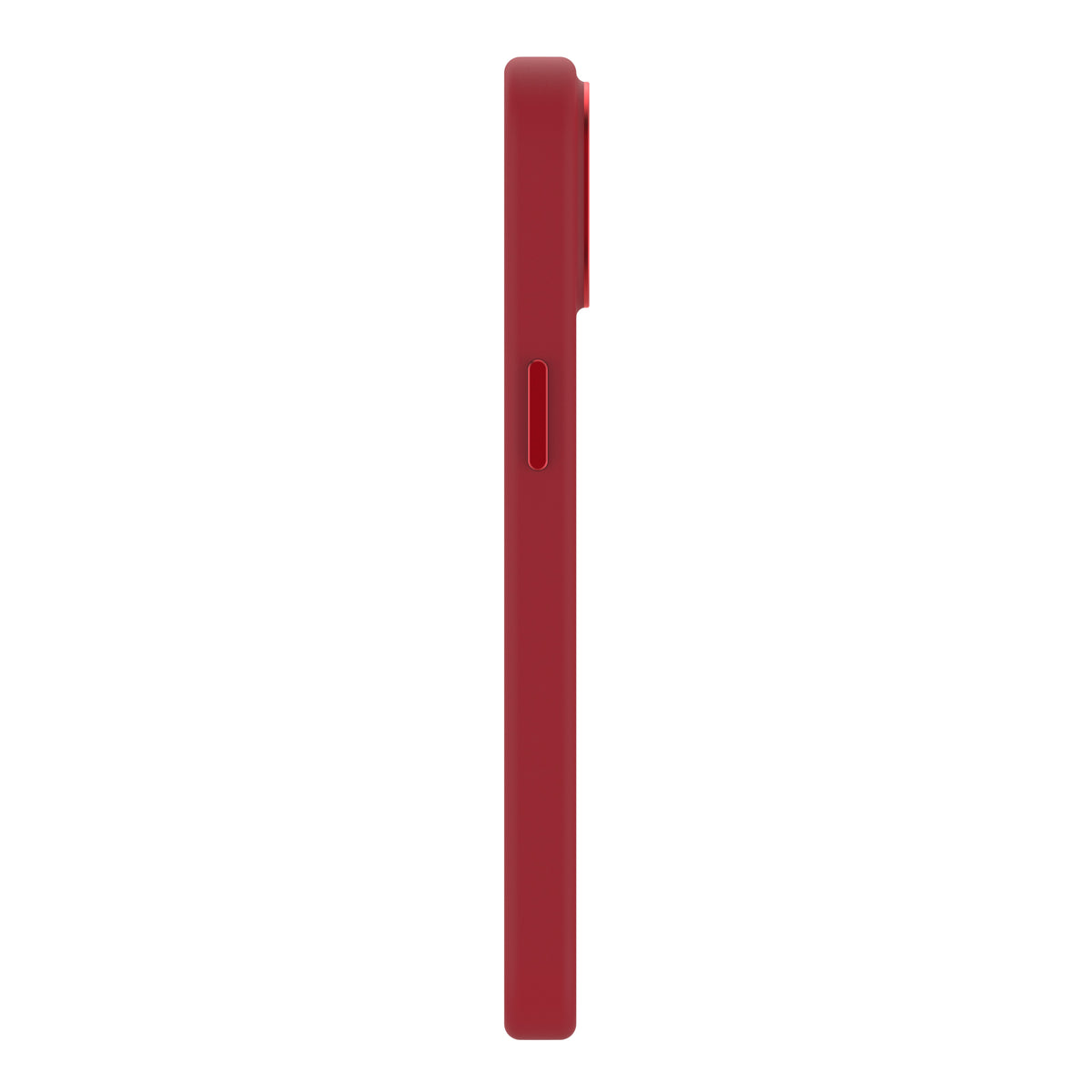 Obudowa ochronna silikonowa Decoded kompatybilna z MagSafe - do iPhone 15 Plus bordowa