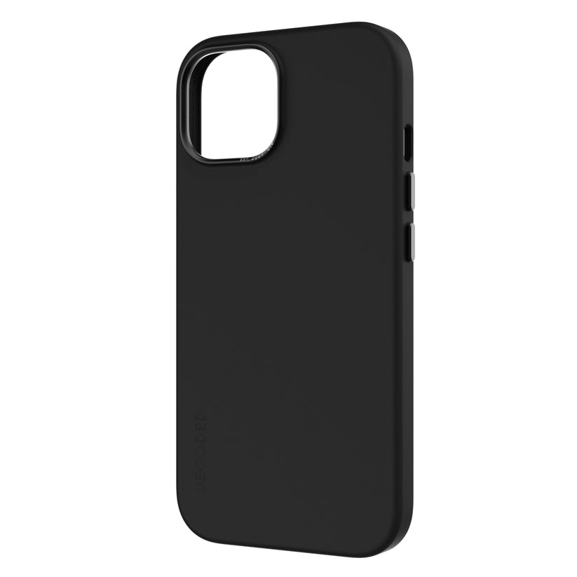 Obudowa ochronna silikonowa Decoded kompatybilna z MagSafe - do iPhone 15 Plus czarna