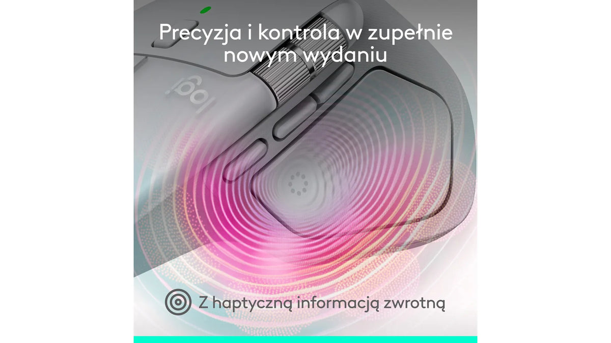 Logitech MX Master 4 for Mac - bezprzewodowa mysz czarna