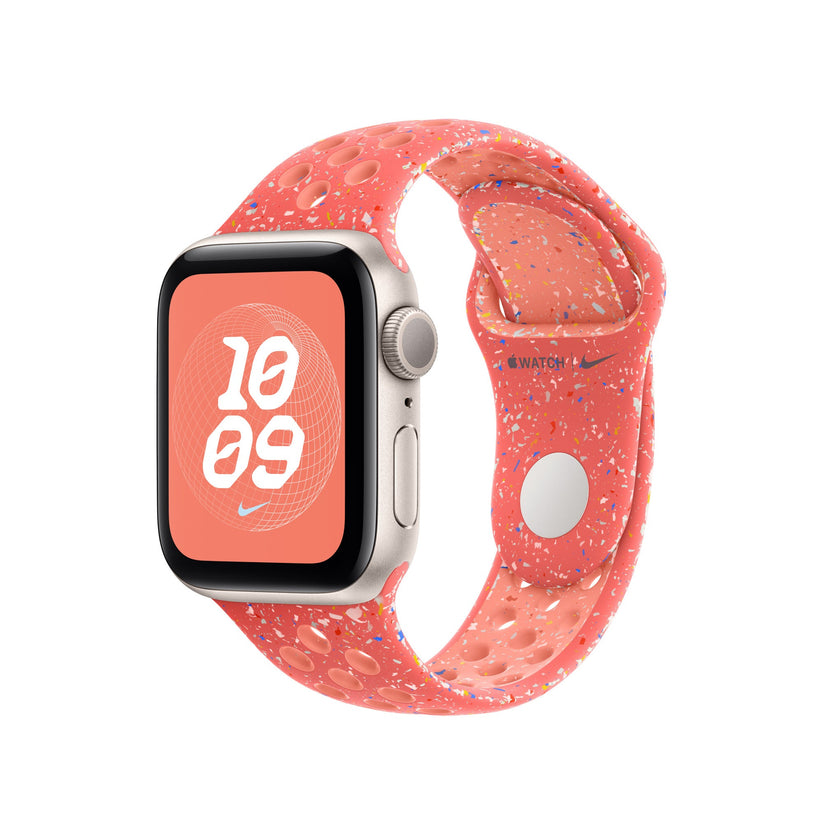 Apple Pasek sportowy Nike w kolorze magicznego bursztynu do koperty 42 mm – rozmiar S M