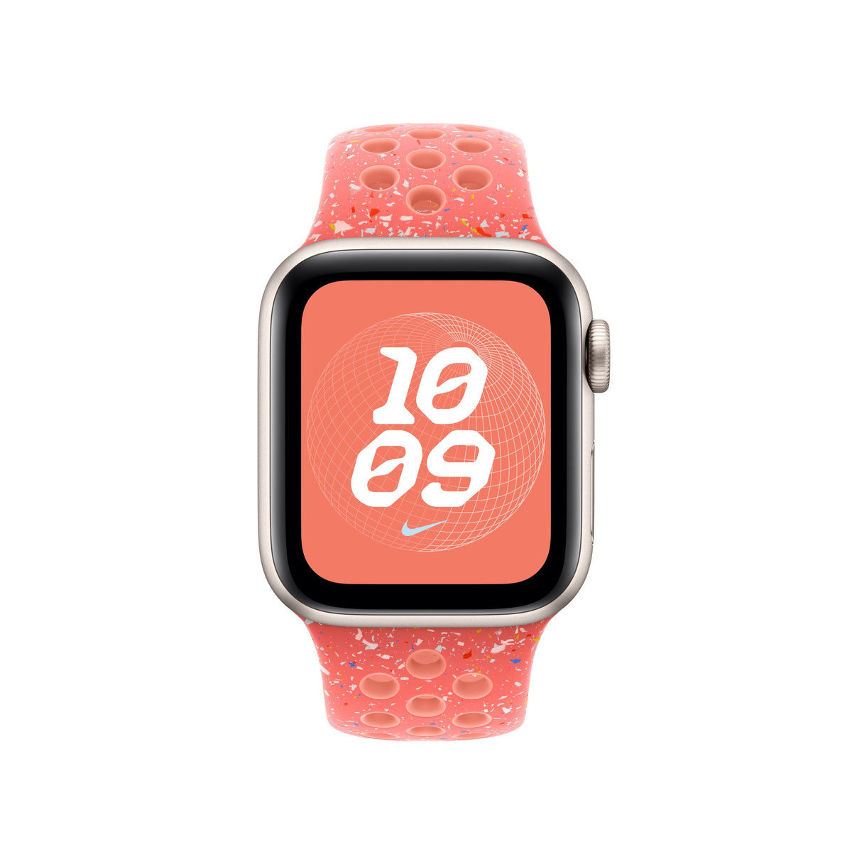Apple Pasek sportowy Nike w kolorze magicznego bursztynu do koperty 42 mm – rozmiar S M