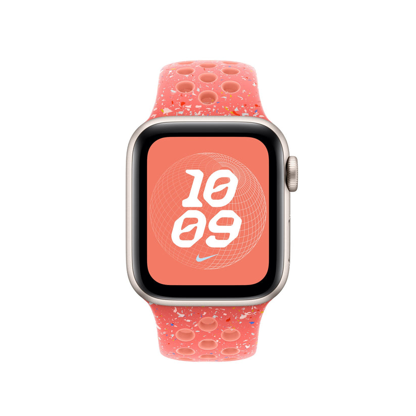 Apple Pasek sportowy Nike w kolorze magicznego bursztynu do koperty 42 mm – rozmiar S M