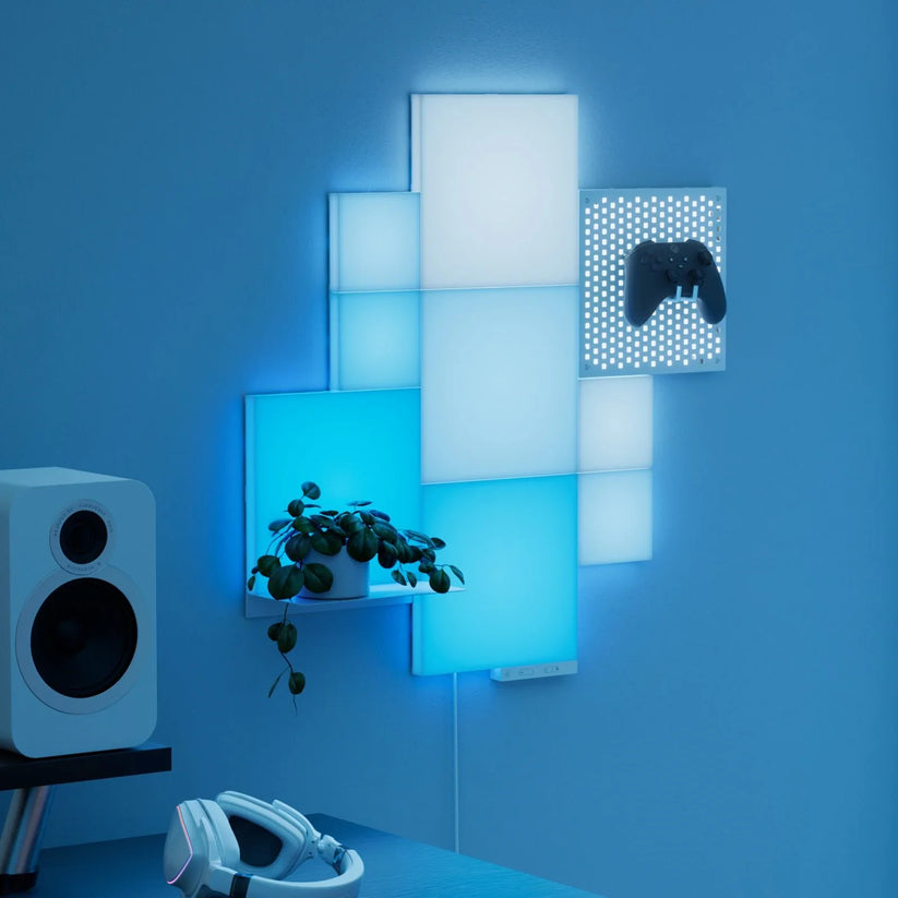 Nanoleaf Blocks Combo Starter Kit - panele świetlne (10 sztuk, 1 kontroler)