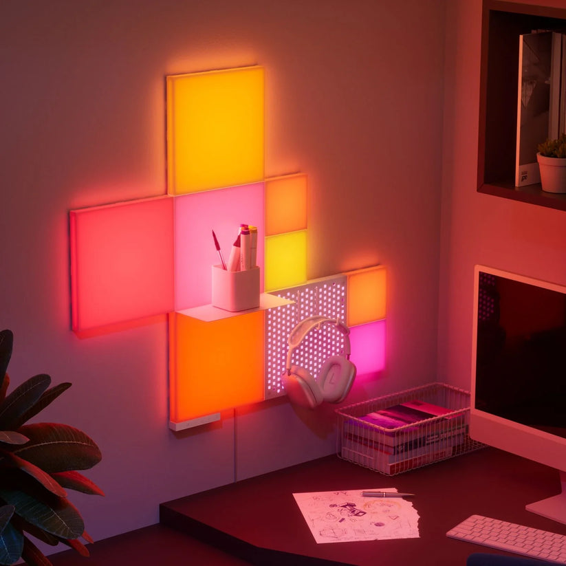 Nanoleaf Blocks Combo Starter Kit - panele świetlne (10 sztuk, 1 kontroler)