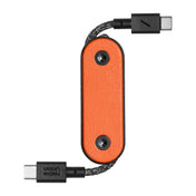 Kabel Native Union Pocket Cable USB-C - USB-C 17 cm pomarańczowy