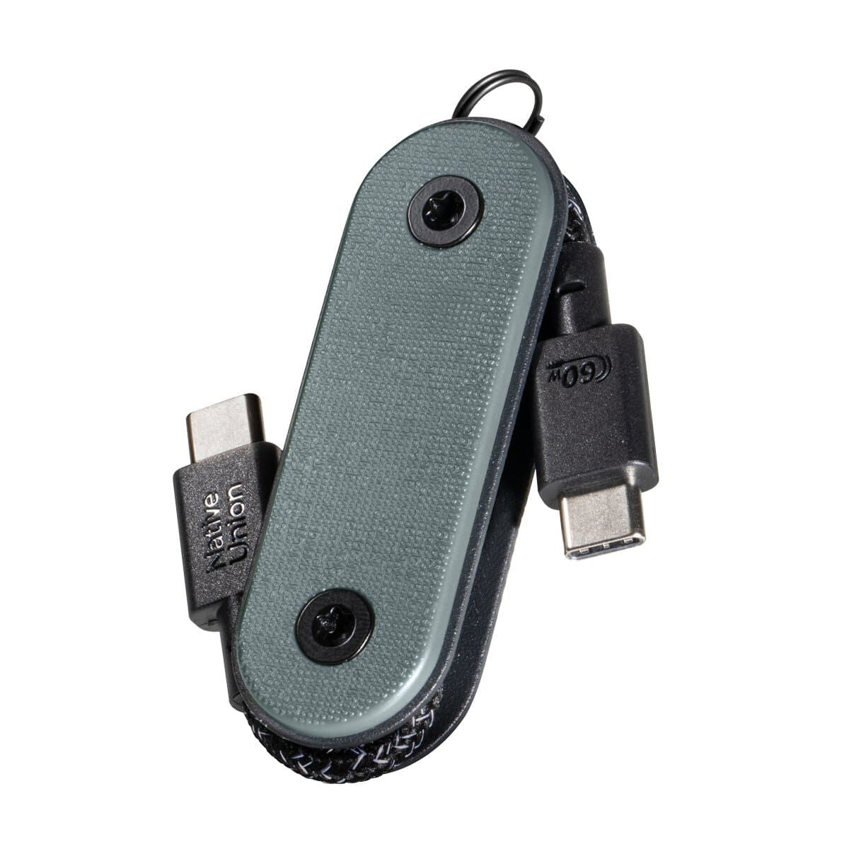 Kabel Native Union Pocket Cable USB-C - USB-C 17 cm zielony