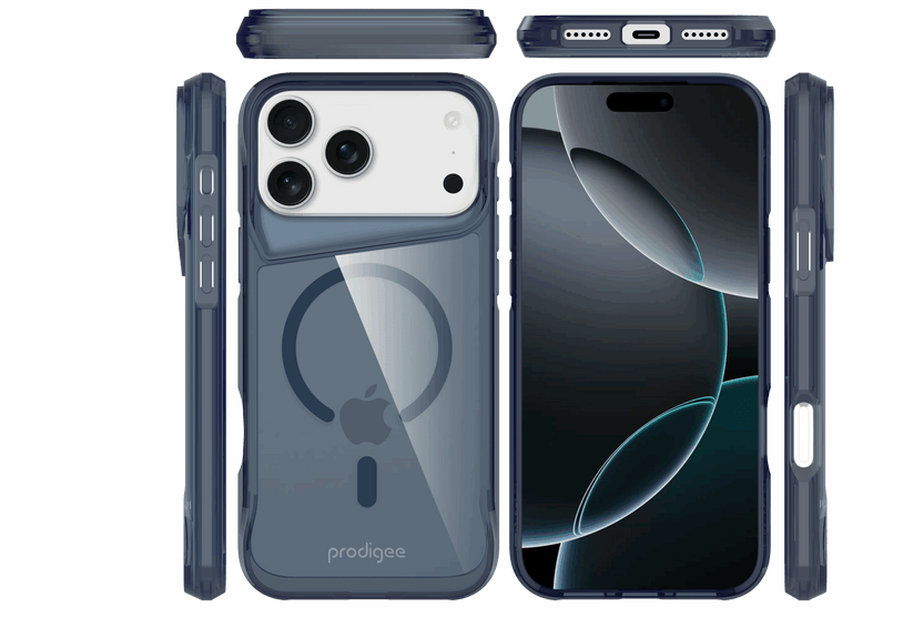 Prodigee SuperHero - etui z MagSafe do iPhone 17 Pro navy