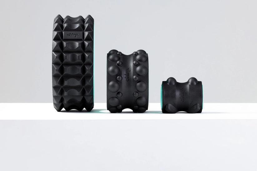 Chirp Wheel XR 3 pk 4" 6" 10" - zestaw 3 kół z wypustkami do masażu, ćwiczeń, stretchingu, rehabilitacji 4", 6", 10" (3szt)