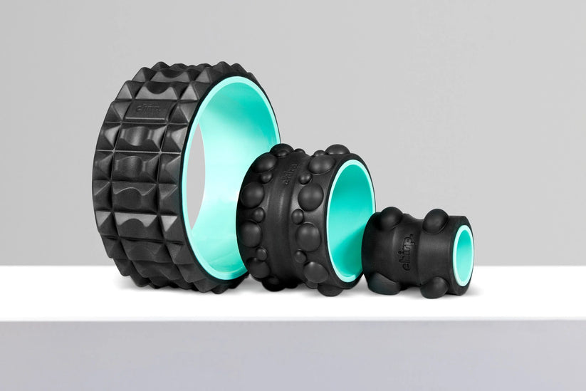 Chirp Wheel XR 3 pk 4" 6" 10" - zestaw 3 kół z wypustkami do masażu, ćwiczeń, stretchingu, rehabilitacji 4", 6", 10" (3szt)