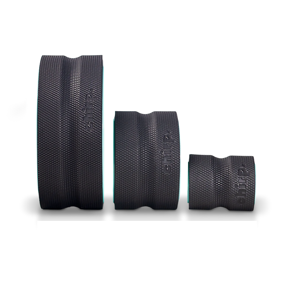 Chirp Wheel Plus 3 pk 4", 6", 10" - zestaw 3 kół do ćwiczeń, stretchingu, rehabilitacji, jogi, pilatesu 4", 6", 10" (3szt)
