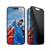PanzerGlass Privacy Screen Protector Ultra-Wide Fit - szkło prywatyzujące do iPhone 15 16 czarna ramka