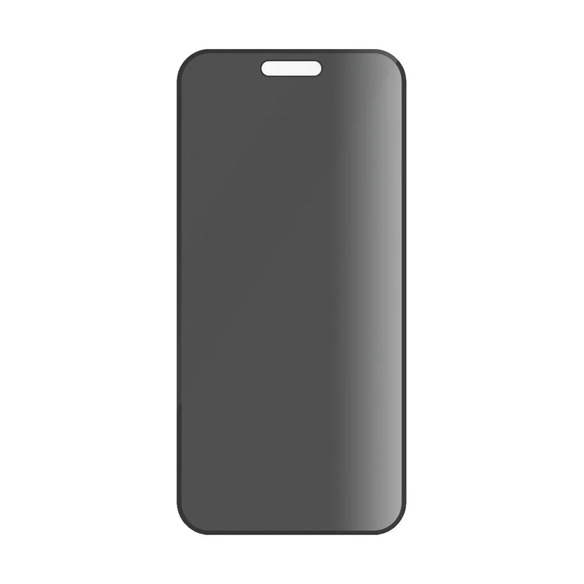 PanzerGlass Privacy Screen Protector Ultra-Wide Fit - szkło prywatyzujące do iPhone 15 Plus 16 Plus czarna ramka