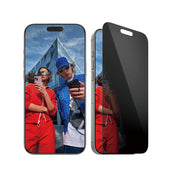 PanzerGlass Privacy Screen Protector Ultra-Wide Fit - szkło prywatyzujące do iPhone 16 Pro Max czarna ramka