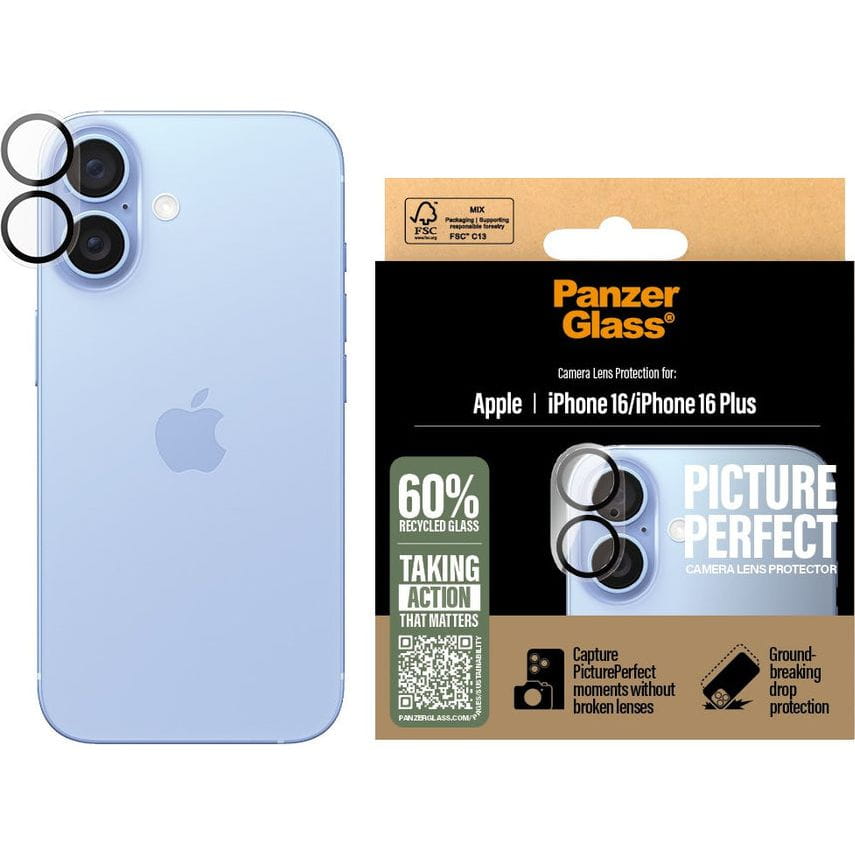 PanzerGlass Picture Perfect - osłona na aparat do iPhone 16 16 Plus
