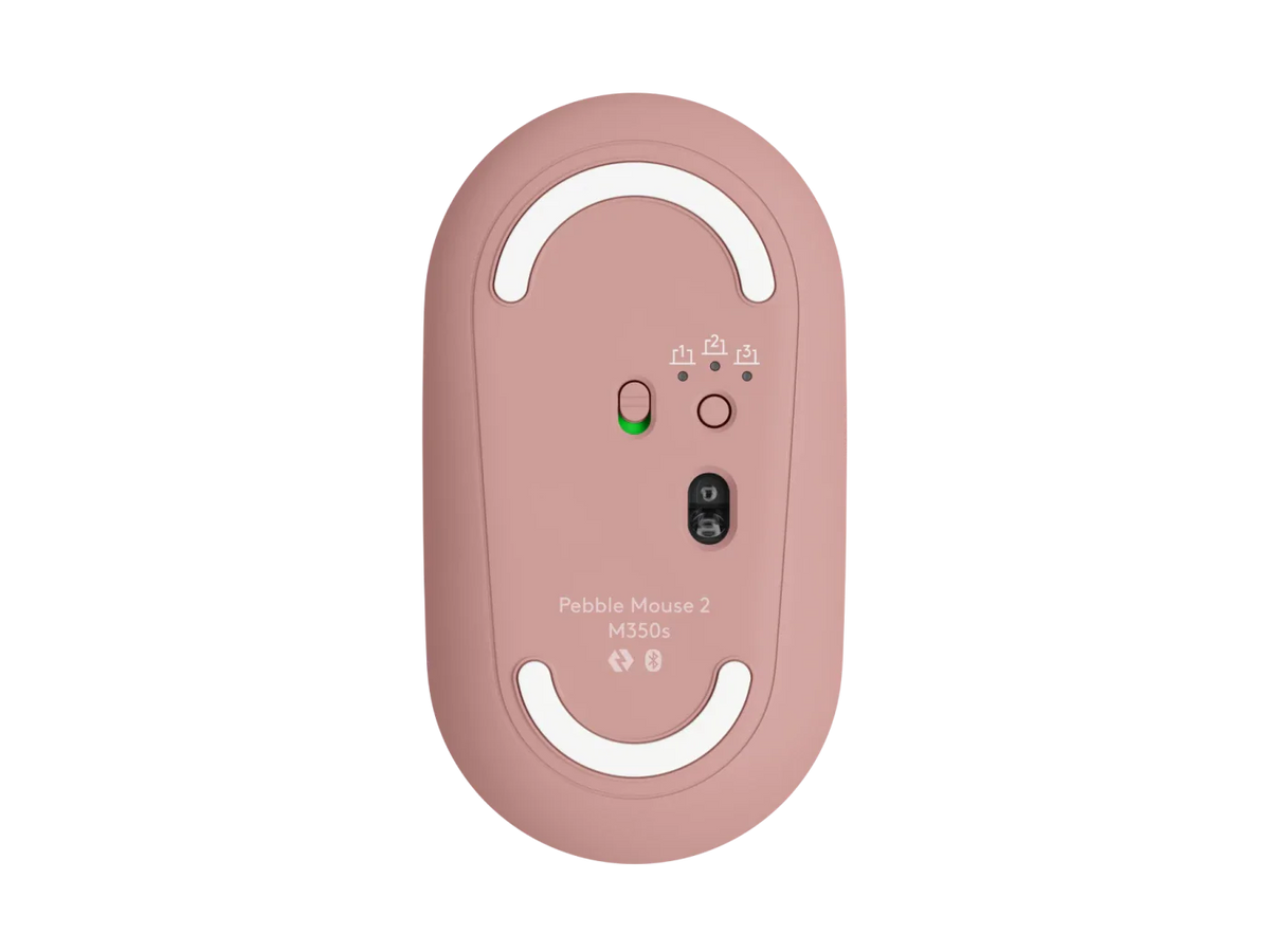 Logitech Mysz bezprzewodowa Pebble Mouse 2 Wireless M350s różowa