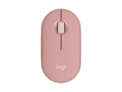 Logitech Mysz bezprzewodowa Pebble Mouse 2 Wireless M350s różowa