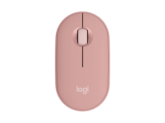 Logitech Mysz bezprzewodowa Pebble Mouse 2 Wireless M350s różowa
